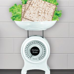 משקל מטבח מכני ייחודי לשבת וחג, כושר מדידה עד 500 גרם